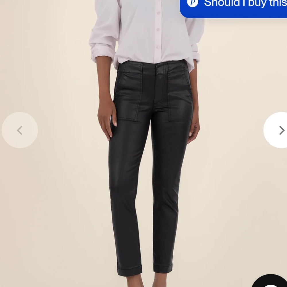Kut from the Kloth Black Straight Leg Pants
